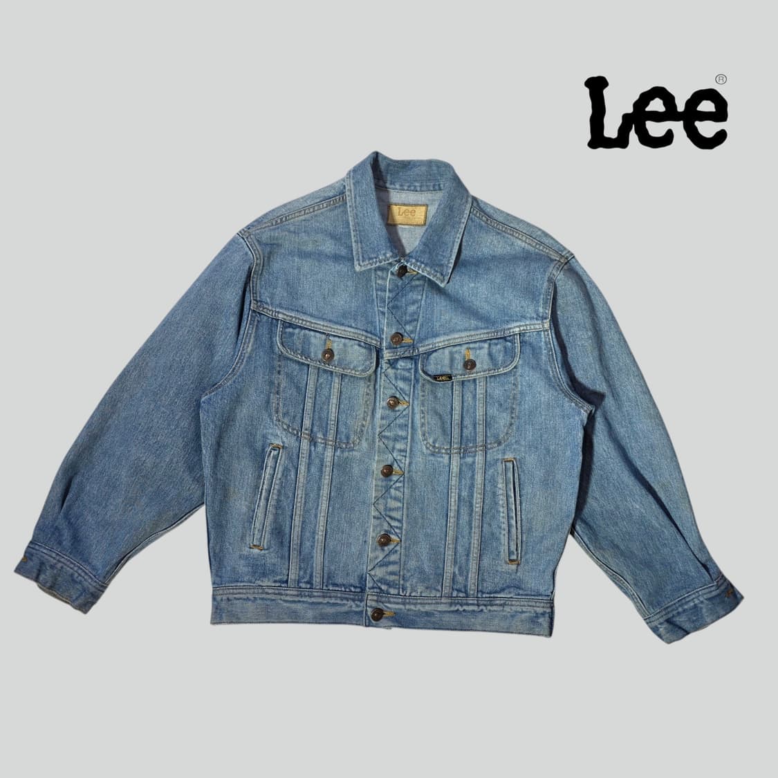 [95]90s 리 LEE 쌍방울 라이센스 데님 자켓 상품이미지1