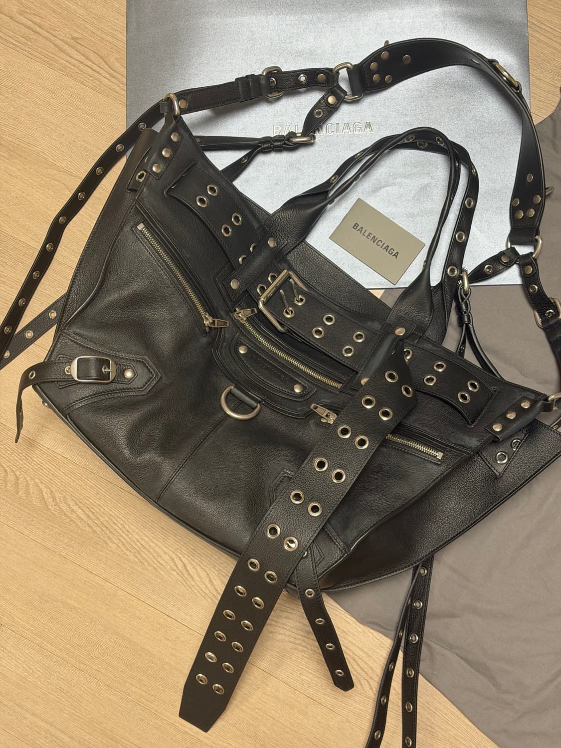 발렌시아가 emo 라지 토트백 상품이미지2