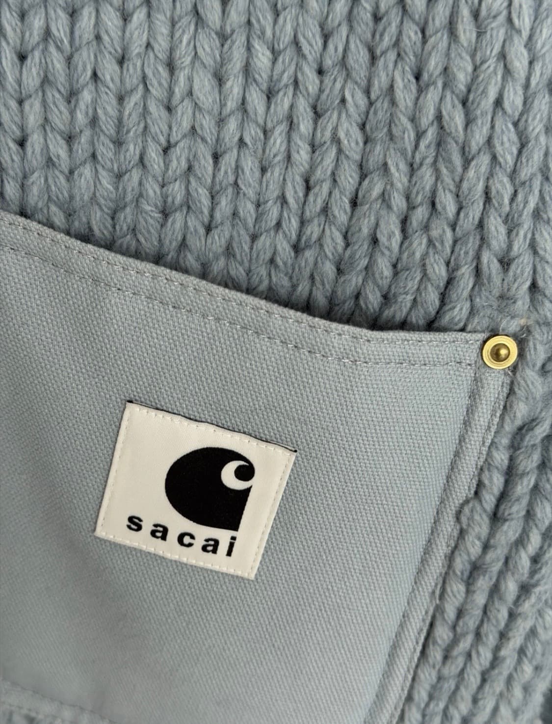 [2] Sacai x Carhartt WIP 니트 자켓 상품이미지5