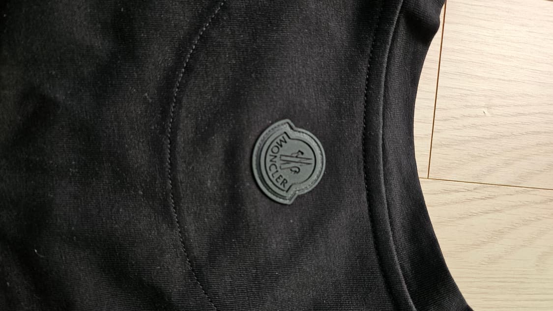 [S] 몽클레어 블랙라벨 긴팔 티셔츠 M 상품이미지6