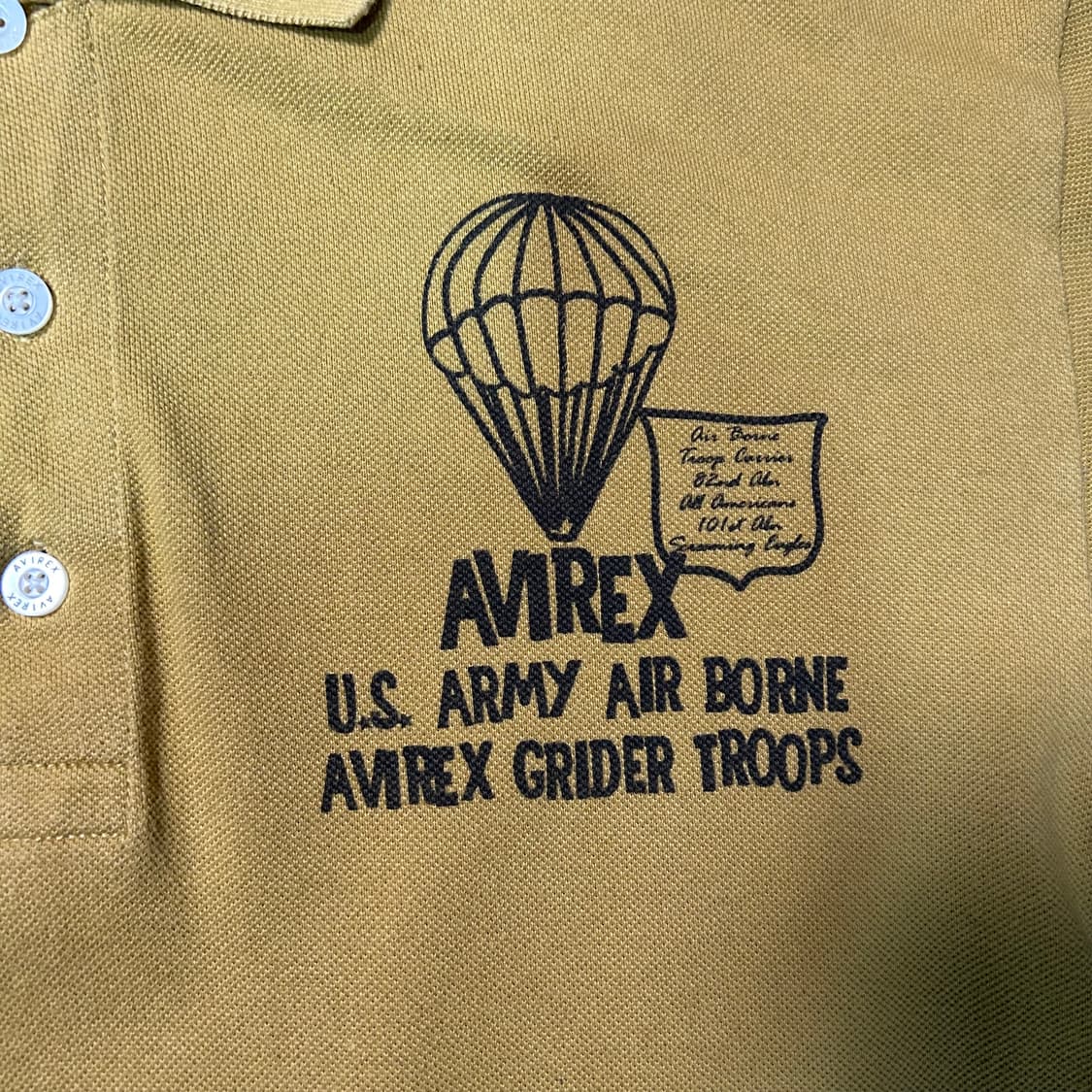 [XL] 아비렉스 수베니어 카라 반팔 상품이미지3