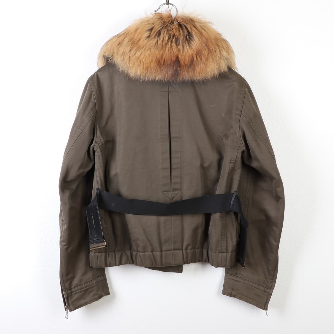 36 / Dries Van Noten 드리스반노튼 라쿤 퍼 라이더 자켓 상품이미지2