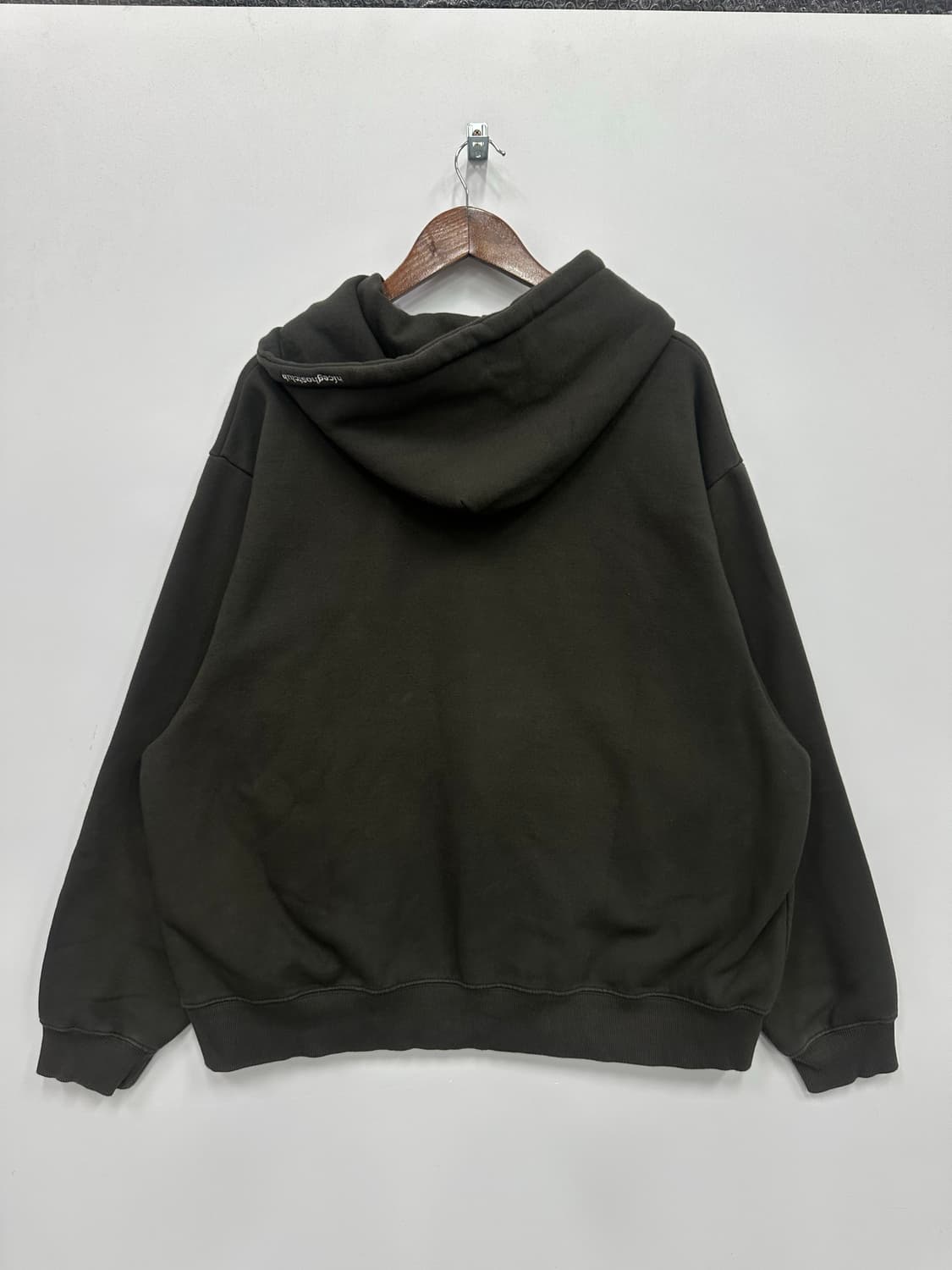 나이스고스트클럽 카키 후드집업 상품이미지4