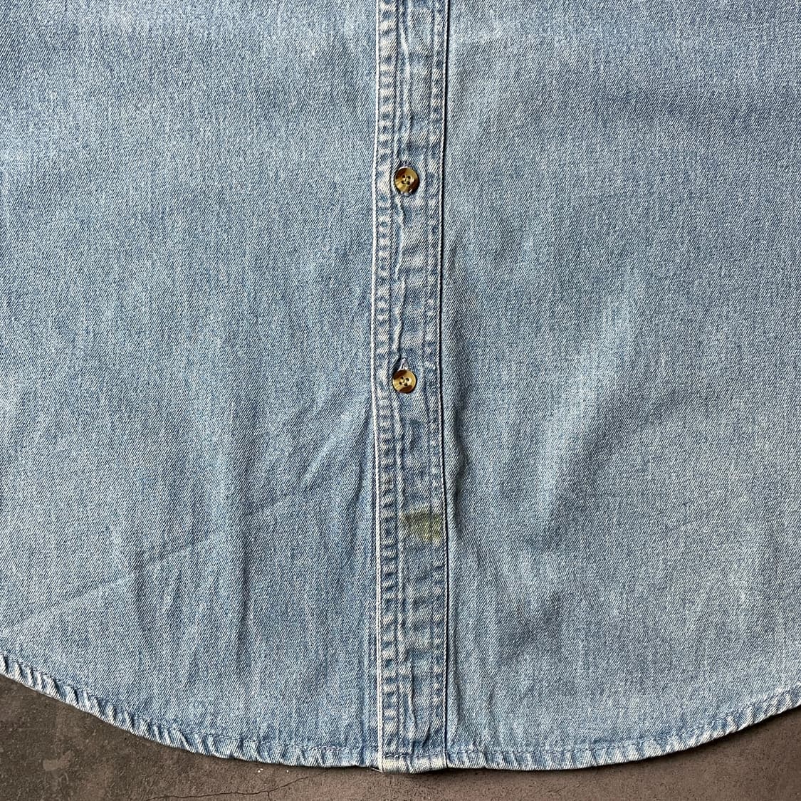 WOODBRIDGE 빈티지 코튼 데님 셔츠 A00631 상품이미지4