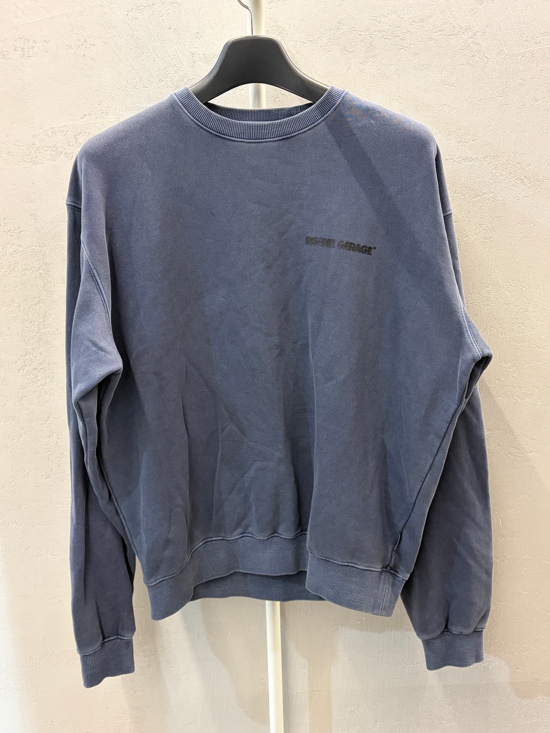 INSANE GARAGE 블루 맨투맨 티셔츠 1 상품이미지2