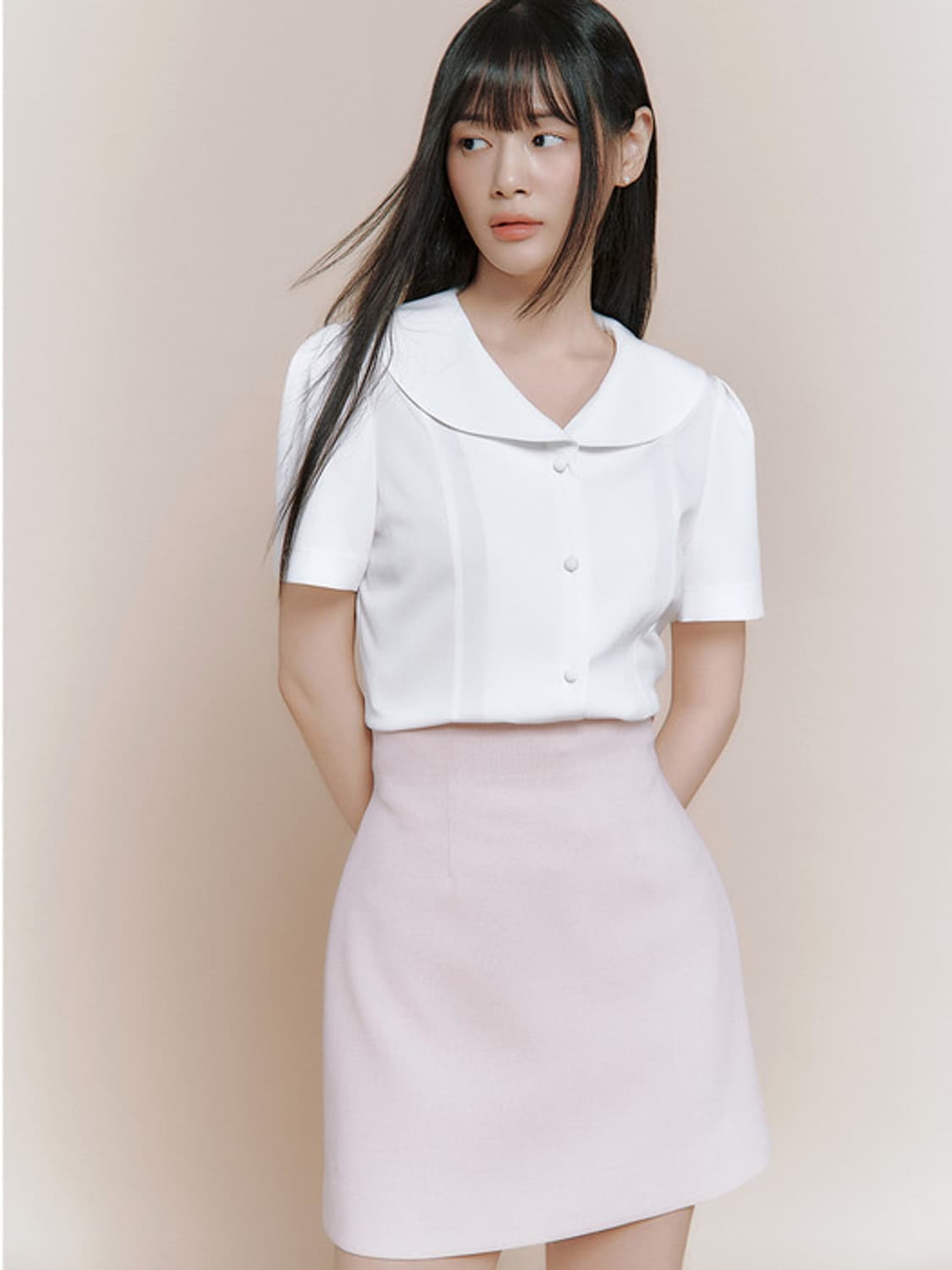 이바나헬싱키 Vellamo blouse 아이보리 상품이미지1