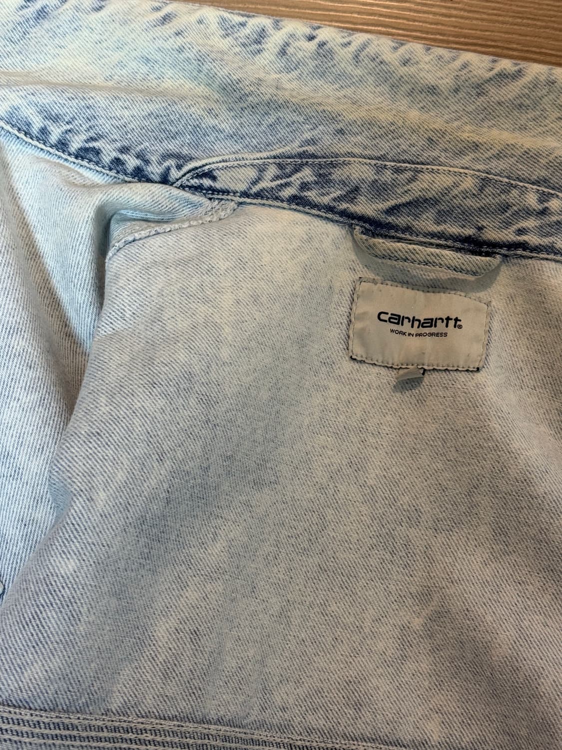 칼하트 우먼 노라 자켓 블루 선워시드 xs 상품이미지6