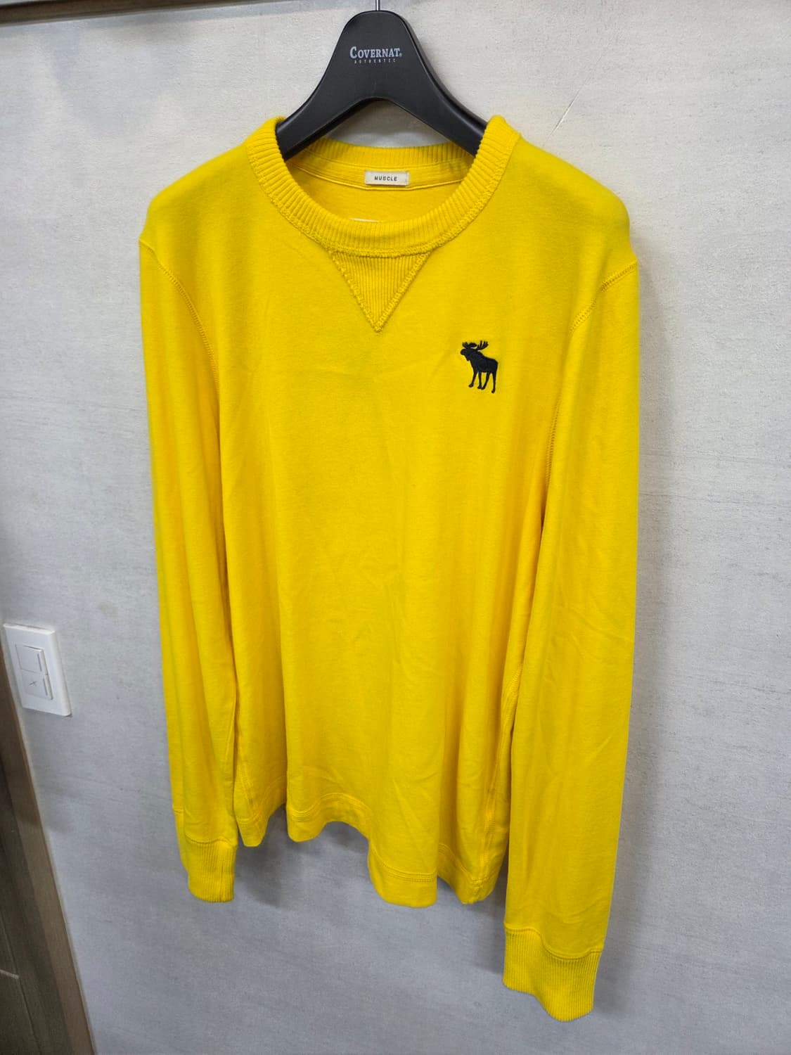 아베크롬비 무스 자수로고 머슬핏 롱슬리브 긴팔 L 상품이미지7