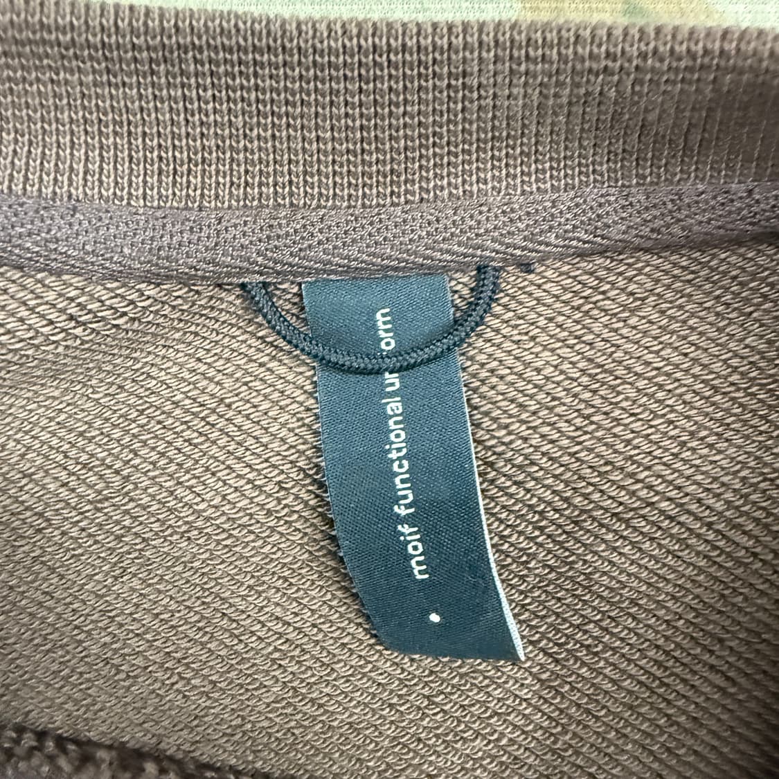 (XL)모이프 moif  Baggy 스웻셔츠 맨투맨(코코아) 상품이미지2