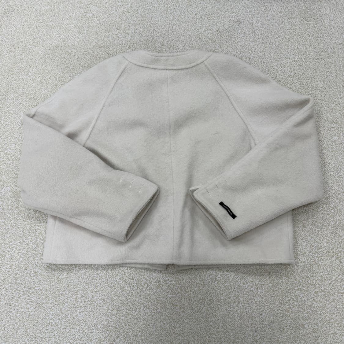 [F] 리미 LIMI 크롭 아이보리 버튼 자켓 1229T2 상품이미지2