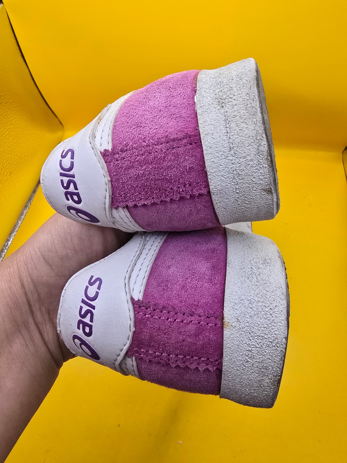 아식스 스니커즈 250 (핑크 스웨이드) 상품이미지7