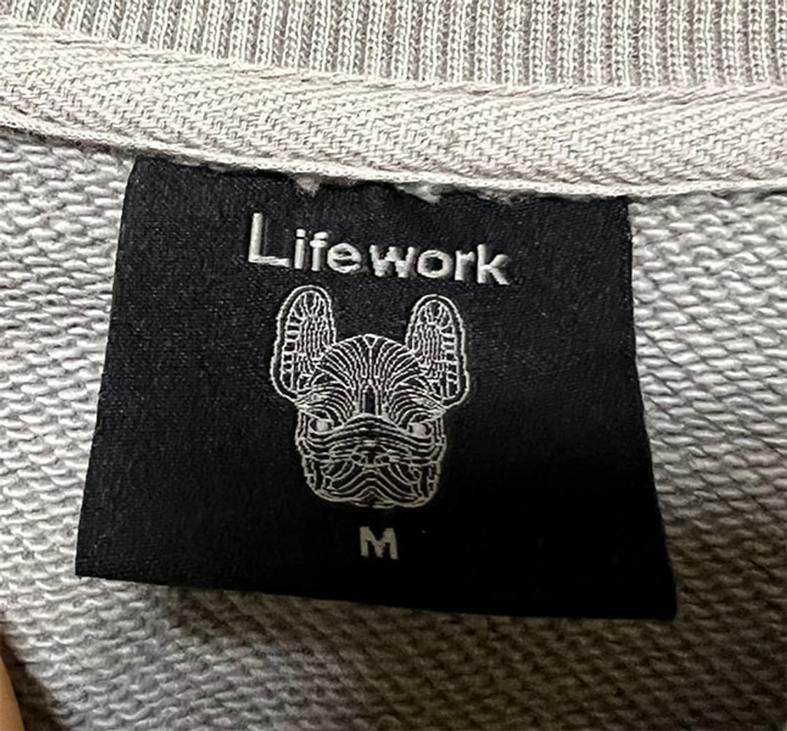 라이프워크 빅라독 남자 맨투맨 피그먼트 오버핏 L 100 상품이미지3