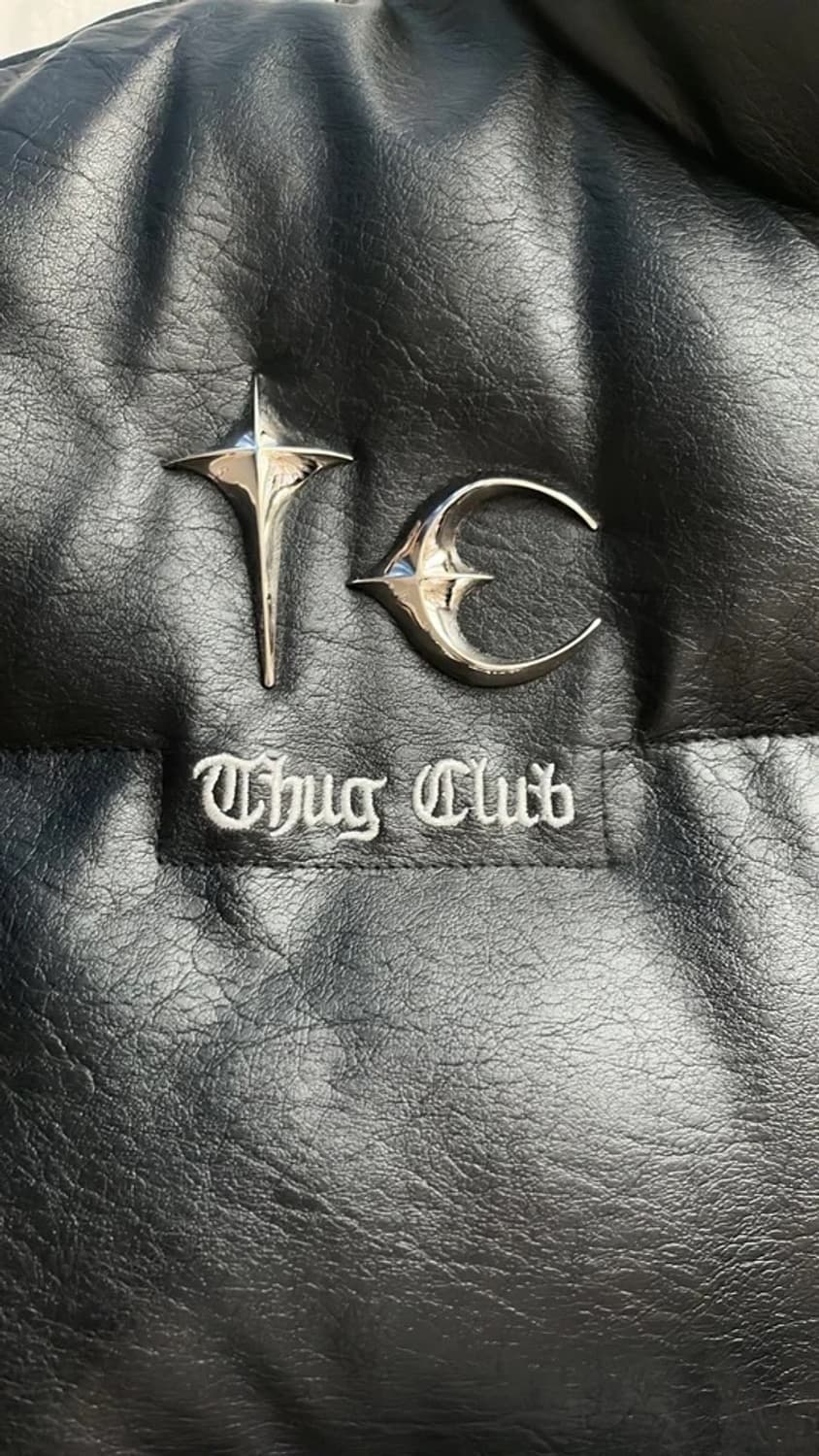 떠그클럽 레더패딩 초판 2사이즈  상품이미지3