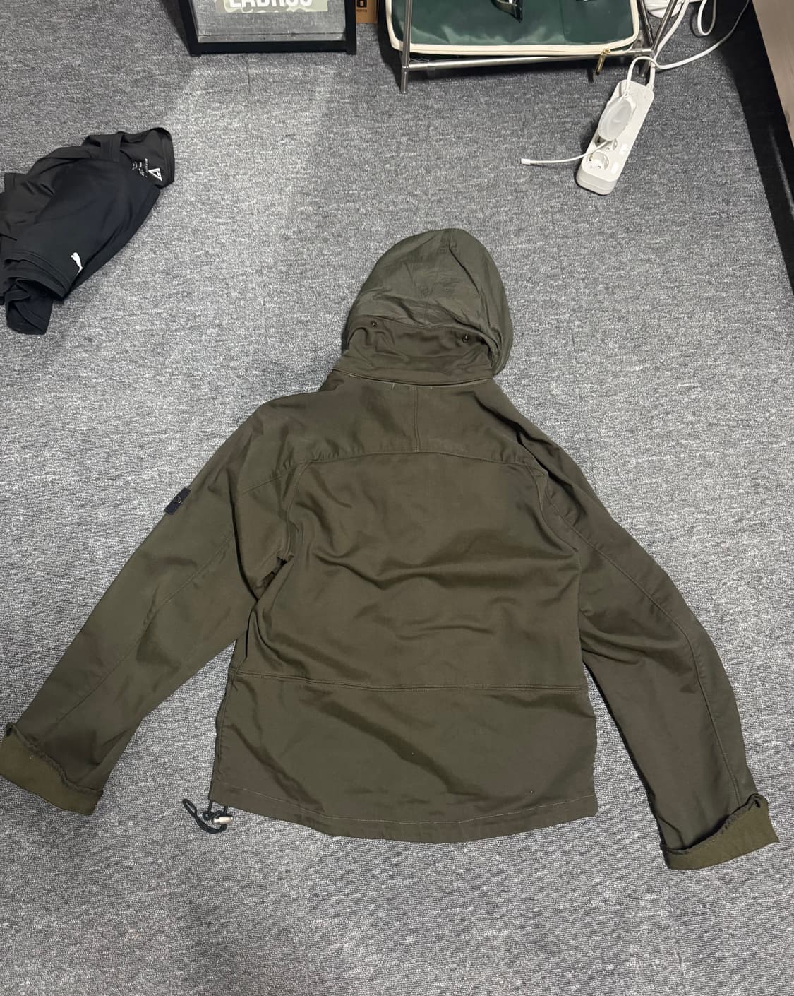 스톤아일랜드 야상 자켓 카키 상품이미지2