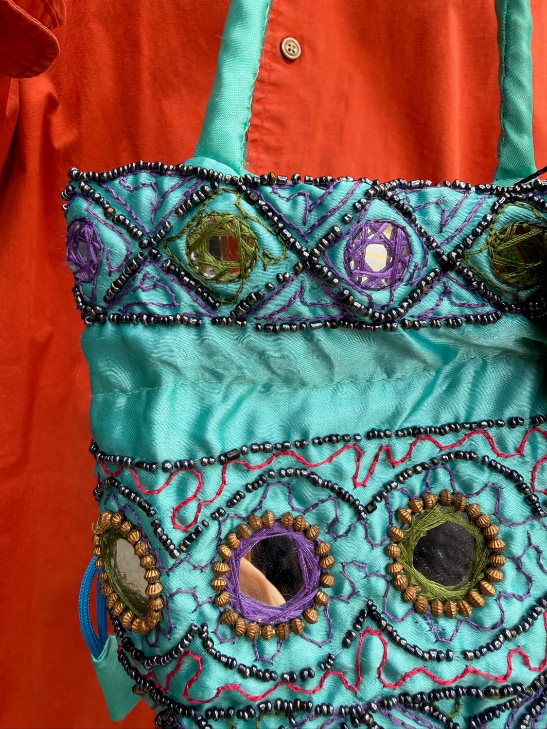 Indian Mirror Work Potli Bag 상품이미지3