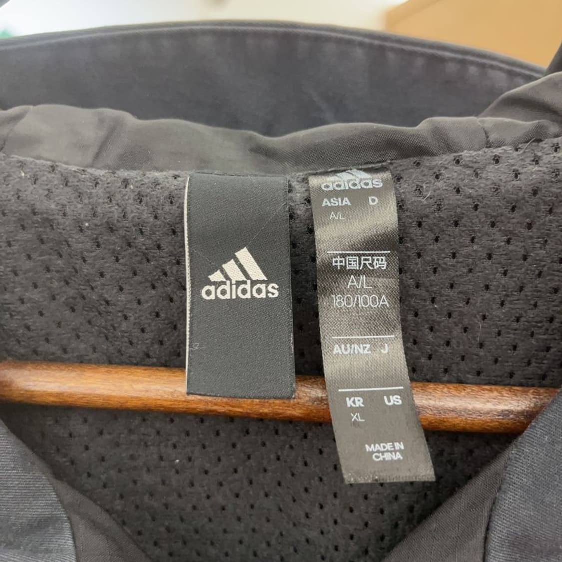 아디다스 테크웨어 스트랩 포켓 바람막이 자켓 XL C08906 상품이미지5