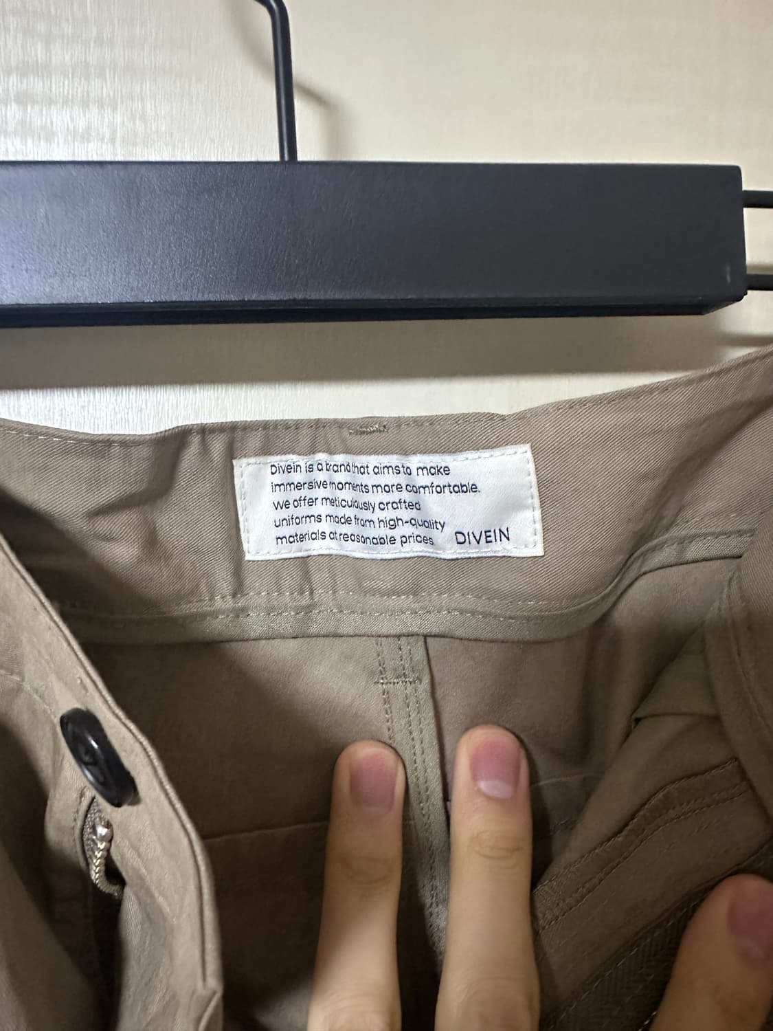 다이브인 베른 카고팬츠 V2 올리브베이지 2사이즈 상품이미지4