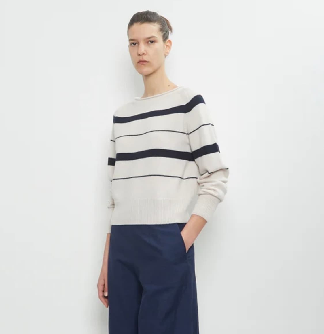 Margaret howell 캐시미어 코튼 니트 상품이미지2