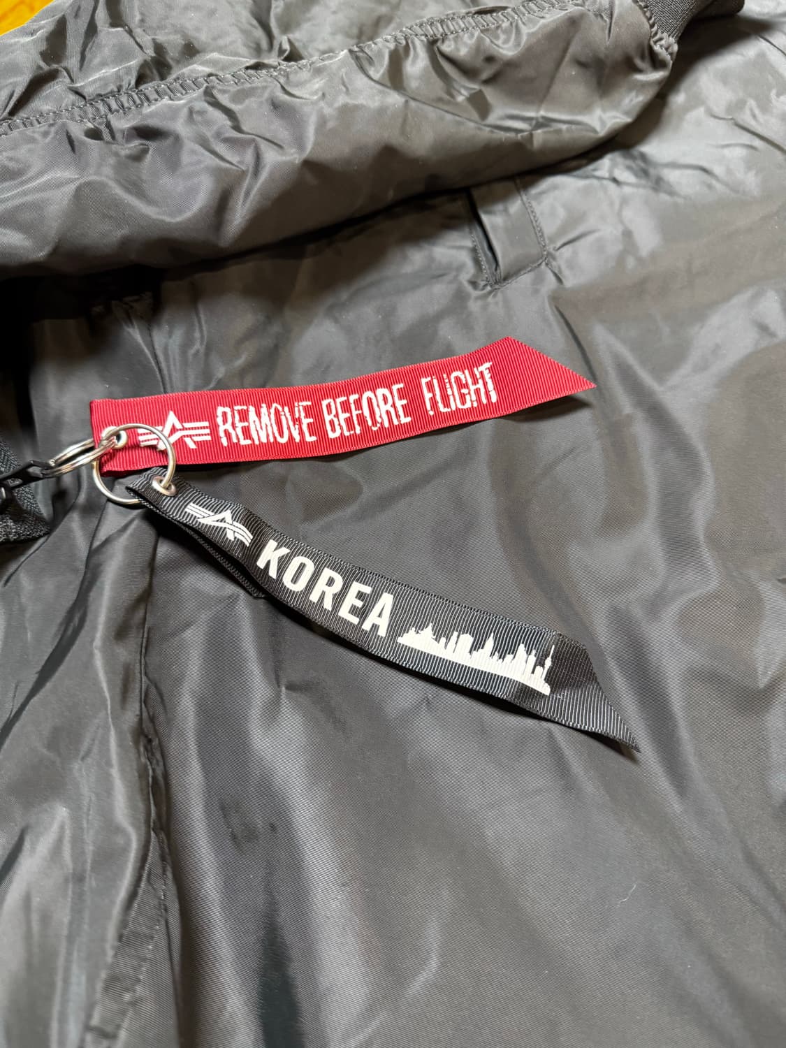 [정품택 제공] 알파인더스트리 리버시블 L2B 항공점퍼 XL 상품이미지3