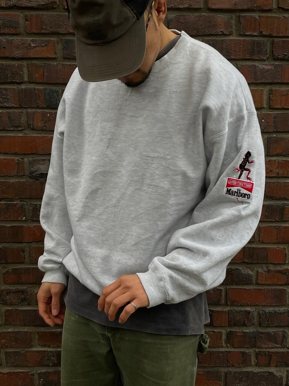 90s Marlboro Gecko Lizard sweatshirt 상품이미지2