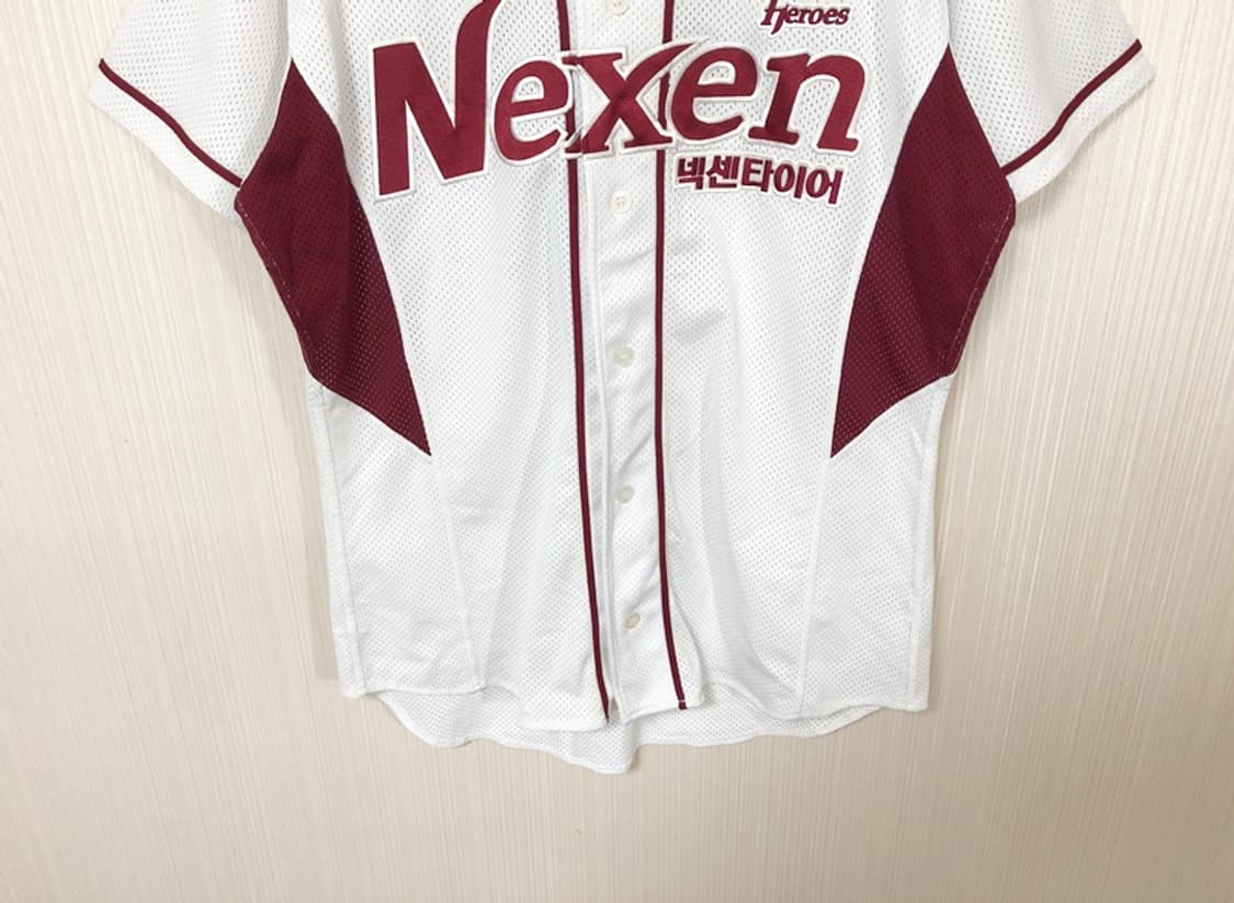 KBO 위팬 넥센(키움)히어로즈 홈유니폼/져지 110 #16 강정호 상품이미지4