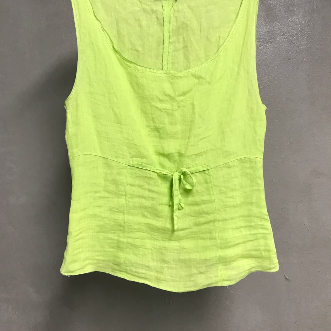 막스앤코 린넨 슬리브리스 탑 40(W) 상품이미지3