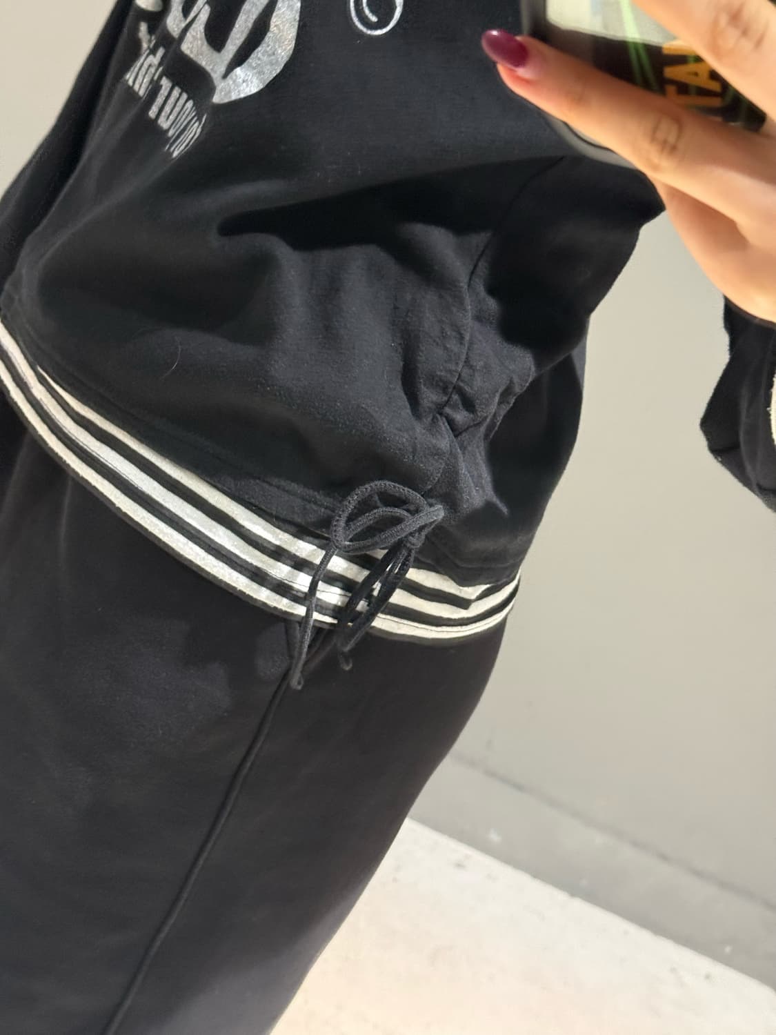 layered detail lettering long sleeve 상품이미지3