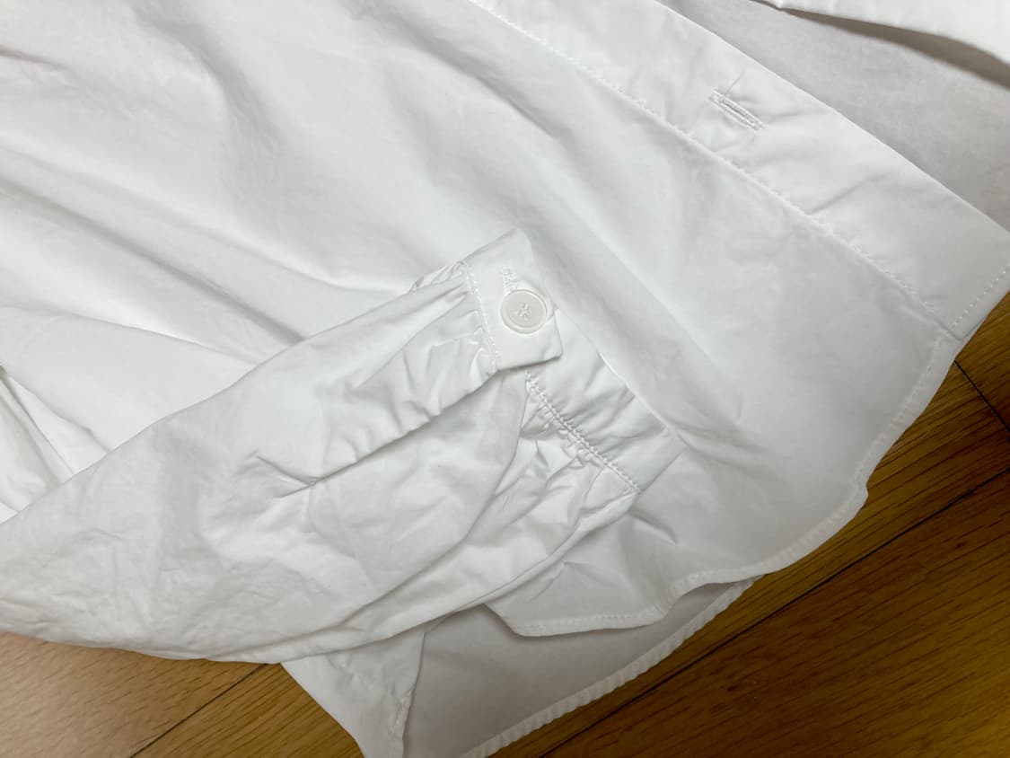 스파오 헨리넥 블라우스 셔츠 상품이미지5