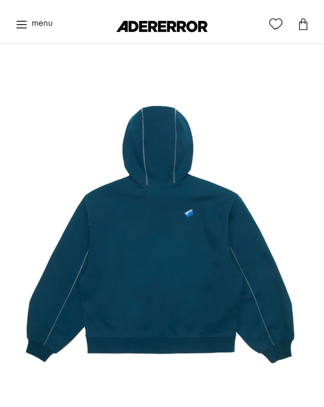 (새제품) 아더에러 Nolc logo hoodie, S사이즈, TQ 상품이미지2