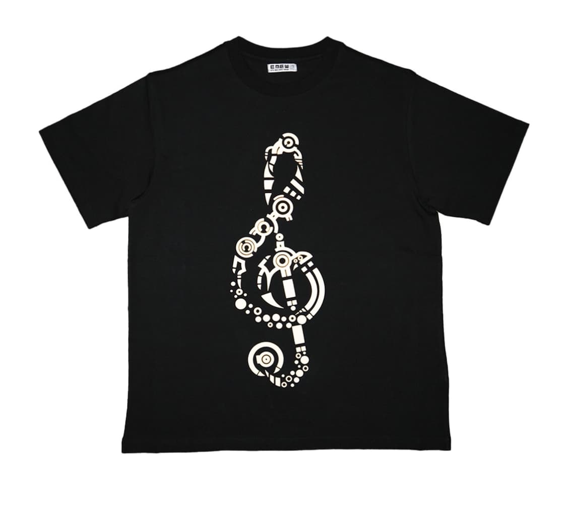 EMEW 에투믹 CL3F T-SHIRT / BLACK NOTES  상품이미지1