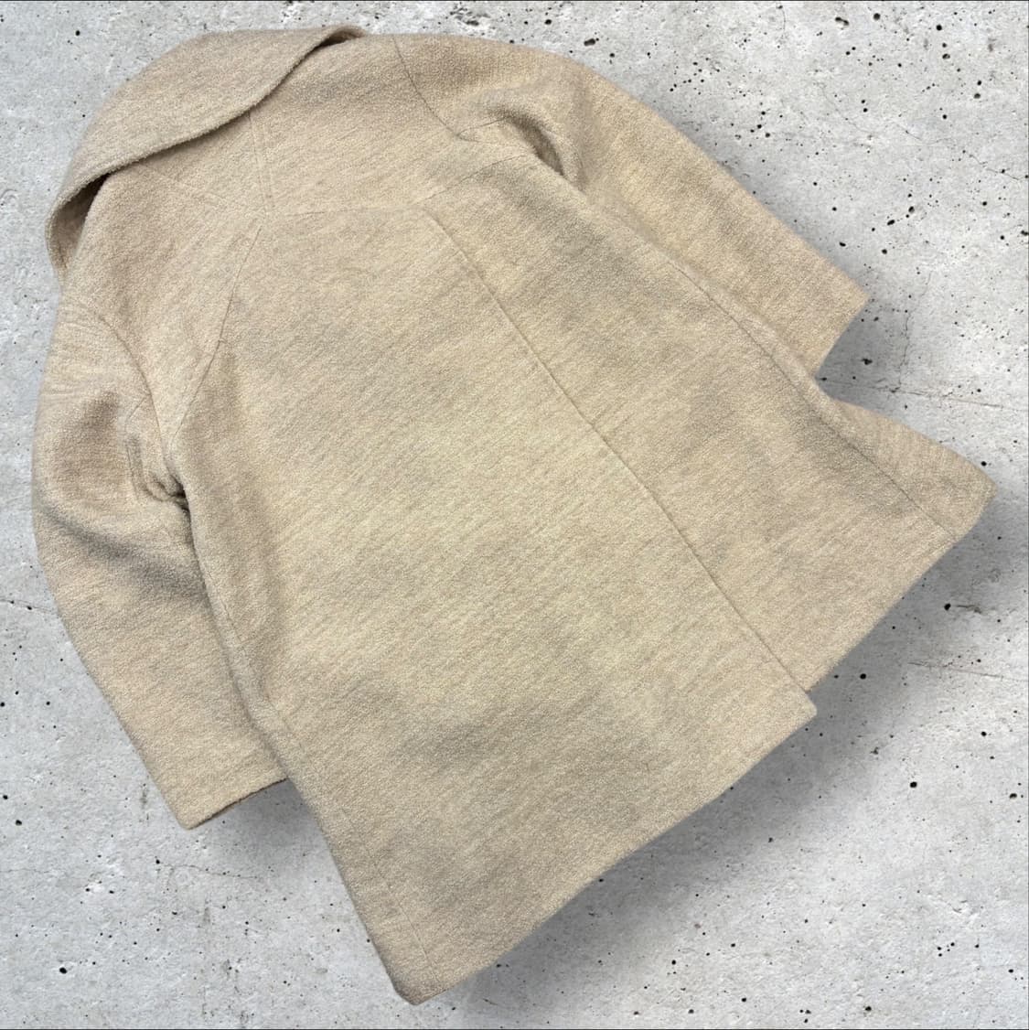 21FW TIME 타임 울 더블 버튼 코트 베이지 B563 상품이미지2