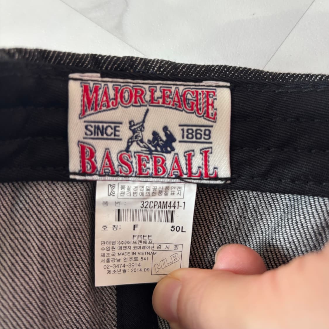 MLB 뉴욕양키스 스냅백 모자 블랙데님 카모 챙 상품이미지10