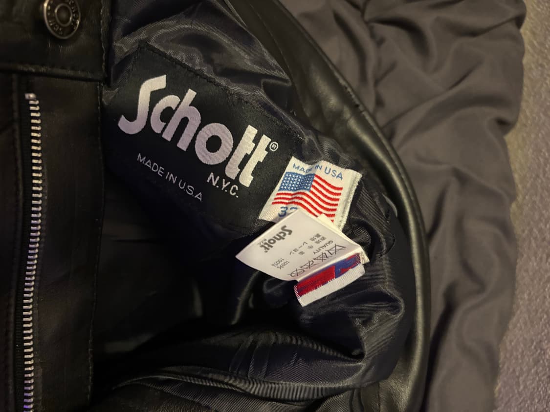 Schott 레더진 32 상품이미지2