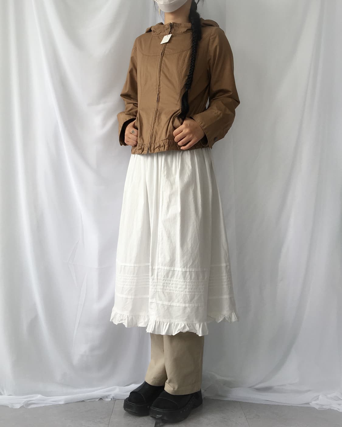 High neck hood jacket 상품이미지5