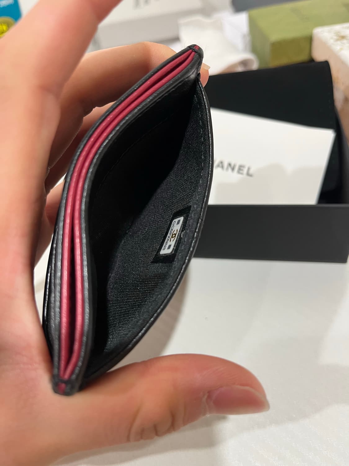 샤넬 19 카드지갑 [정품] 상품이미지3