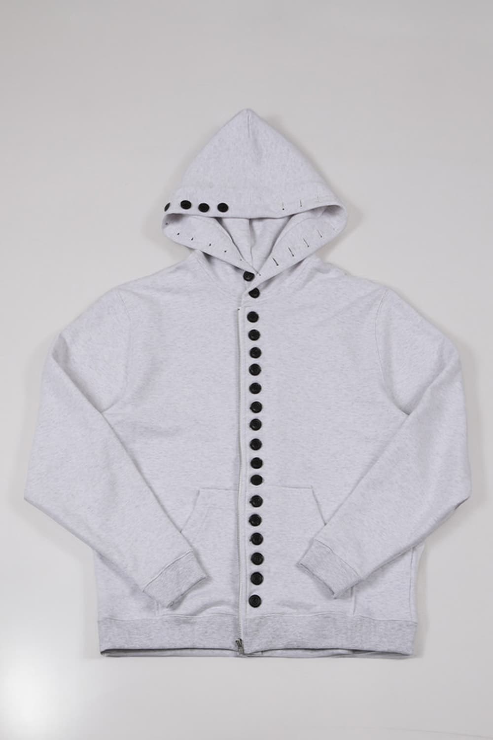 Button Hoodie (White) 상품이미지1