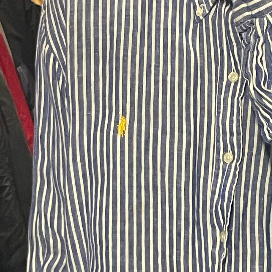 [IM] Polo 폴로 스트라이프 블루 긴팔셔츠 상품이미지5