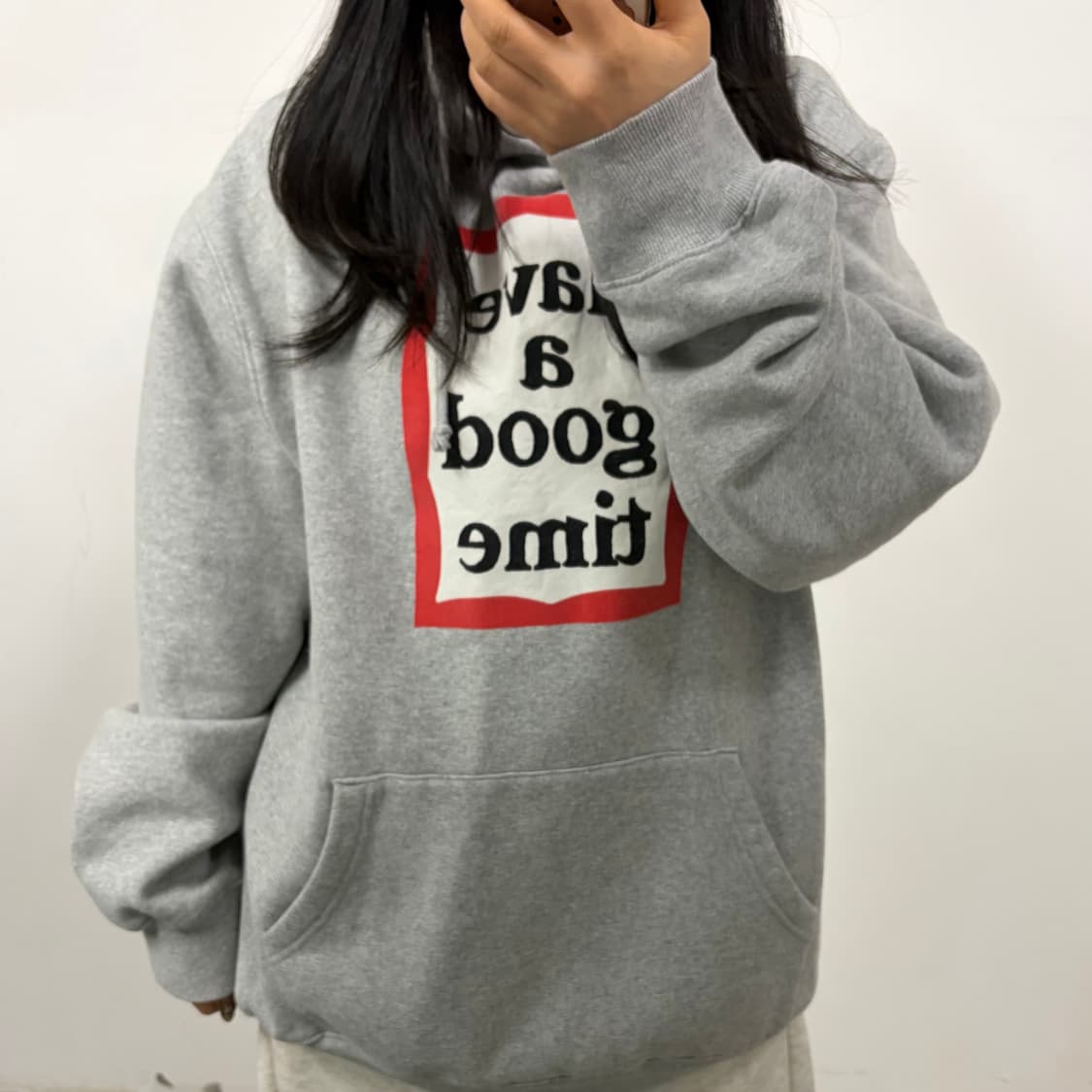 해브어굿타임 후드티[1817] 상품이미지2