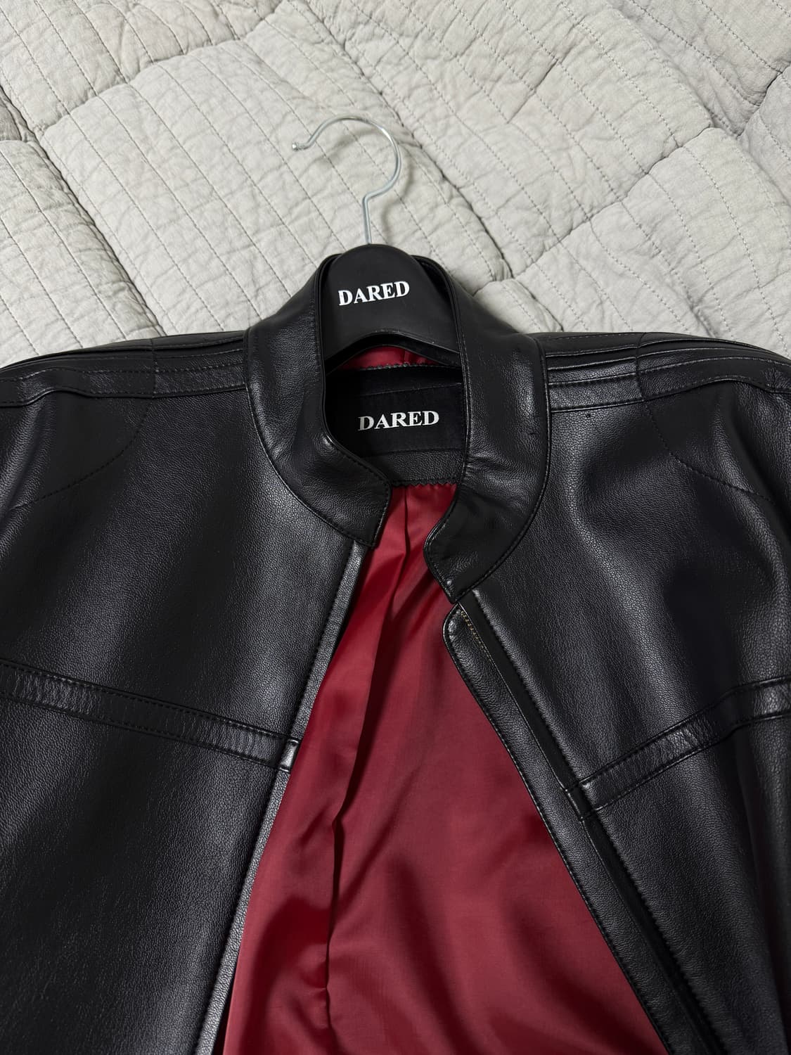 데어드 레이싱 레더 자켓 상품이미지5