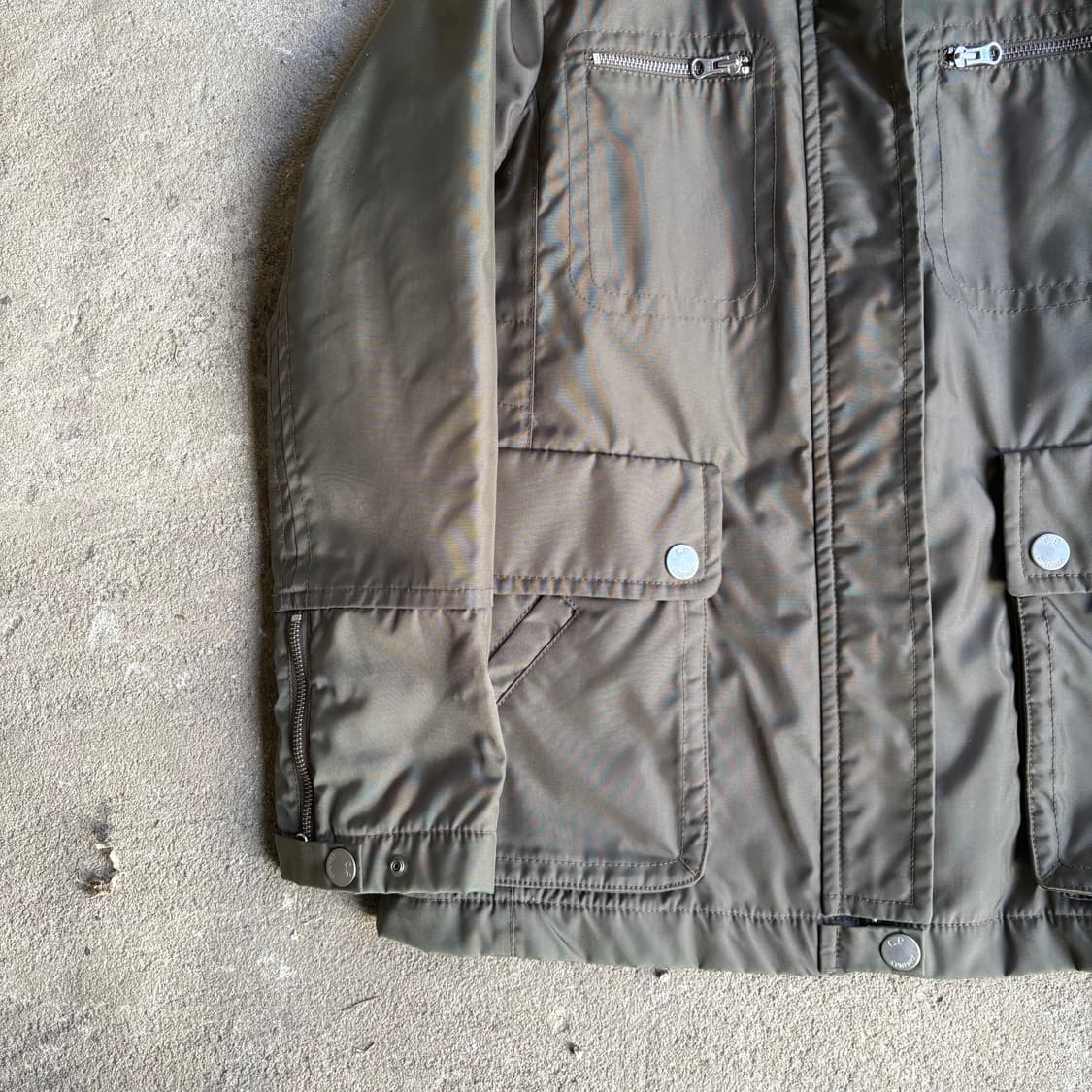씨피컴퍼니 올리브 나일론 사파리 자켓 상품이미지6