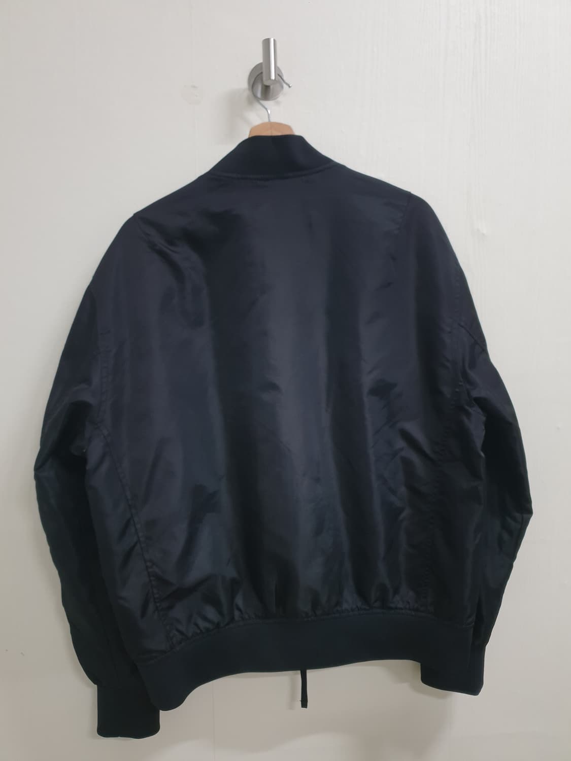 내셔널지오그래픽 MA-1 항공점퍼 블랙 100 상품이미지8