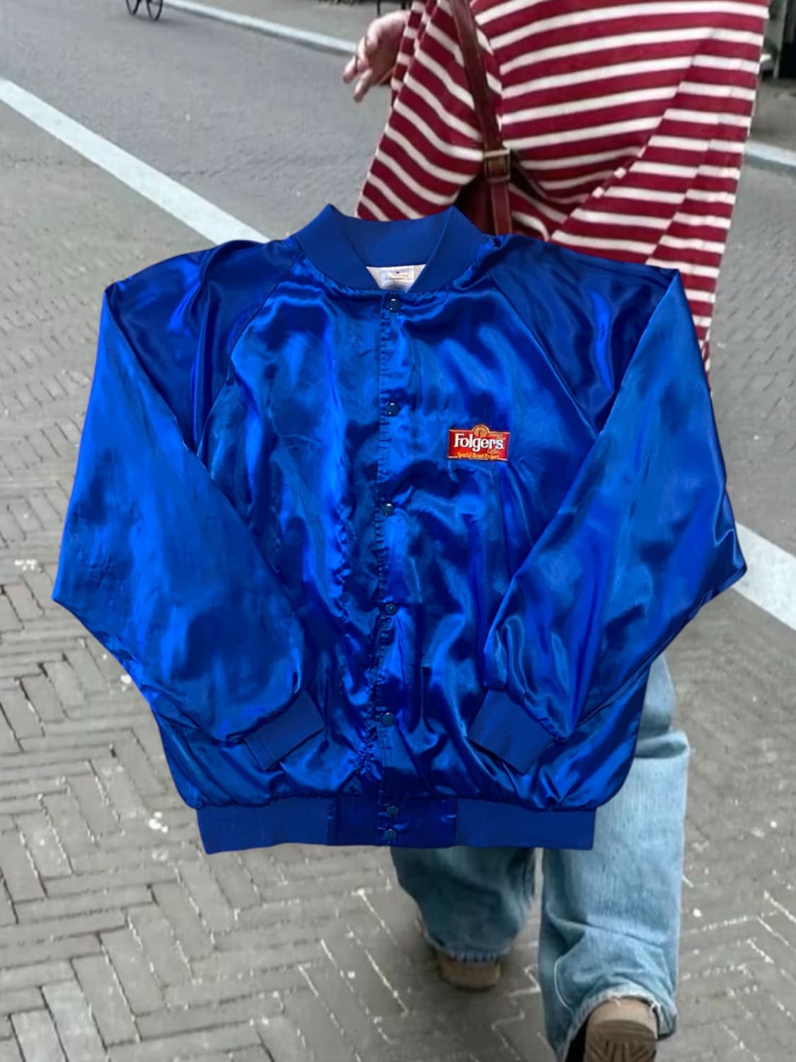 빈티지 베이스볼 자켓 Made in USA (Man 2XL) AA0521 상품이미지1