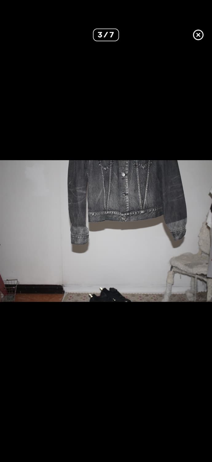 04ss 요지 야마모토 흑청데님자켓 상품이미지3