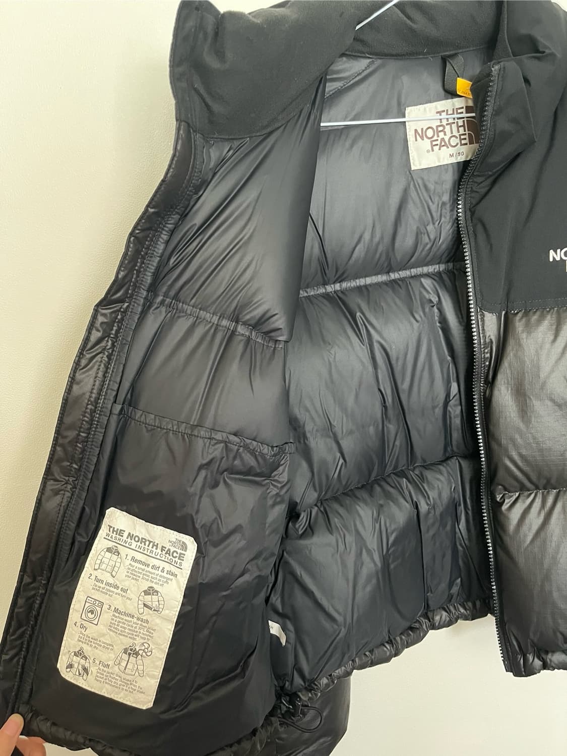 노스페이스 화이트라벨 노벨티 눕시 다운 자켓 블랙 m 상품이미지3