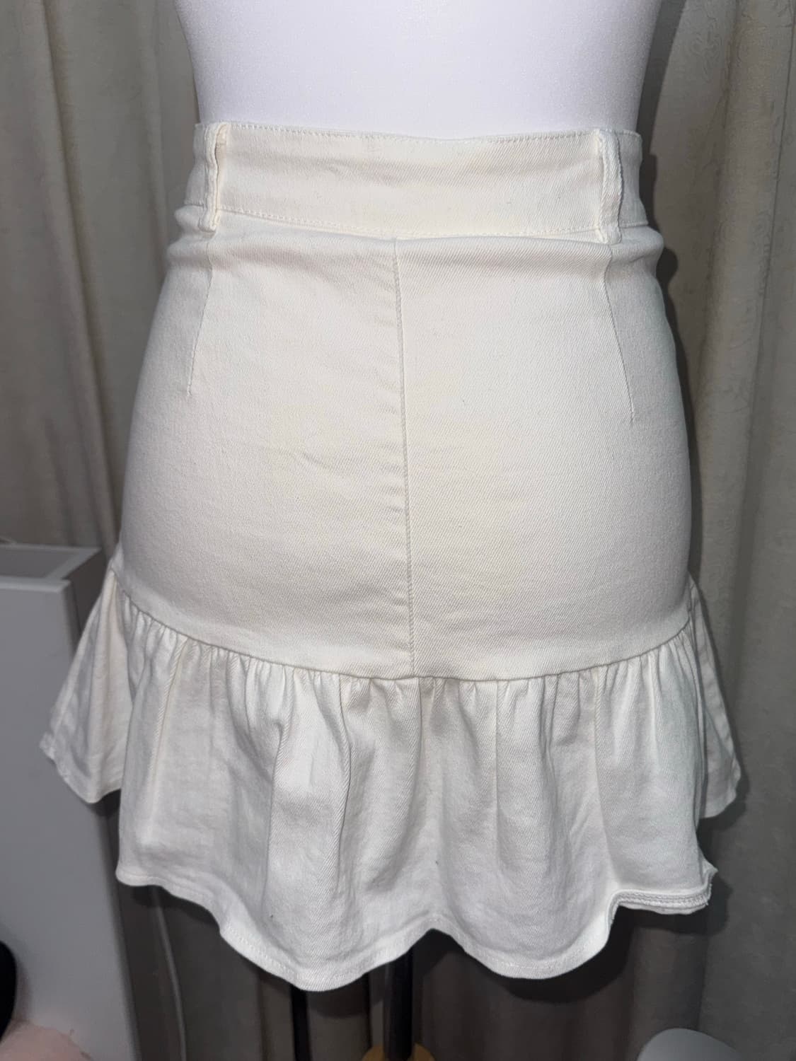 White denim skirt 상품이미지3