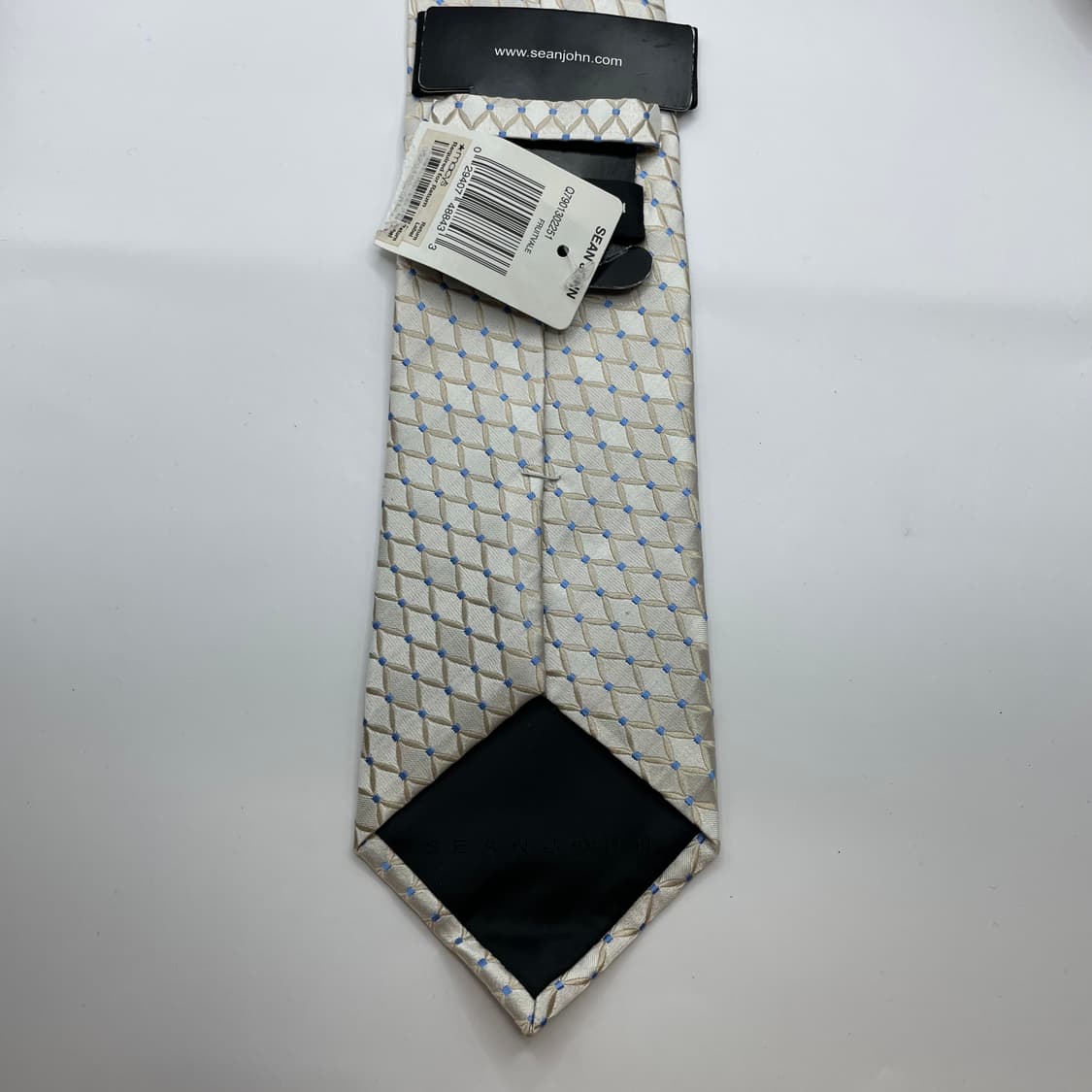 687) 션존(SEAN JHON) 패턴 넥타이 미사용 상품이미지2