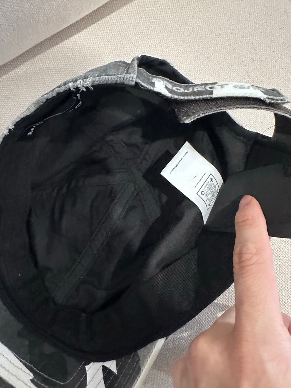 프로젝트지알 GR 그레일즈 크래쉬드 캡 시티 카모 상품이미지3