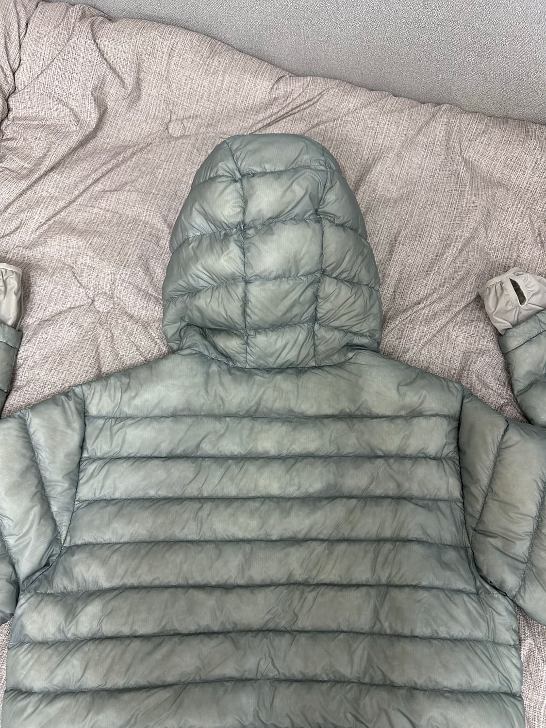 산산기어 서픽스 퍼퍼 자켓 스카이블루 23fw 2사이즈 상품이미지6