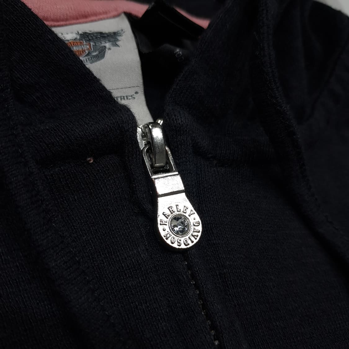 CL112 M 할리데이비슨 코튼 후드 집업 상품이미지3