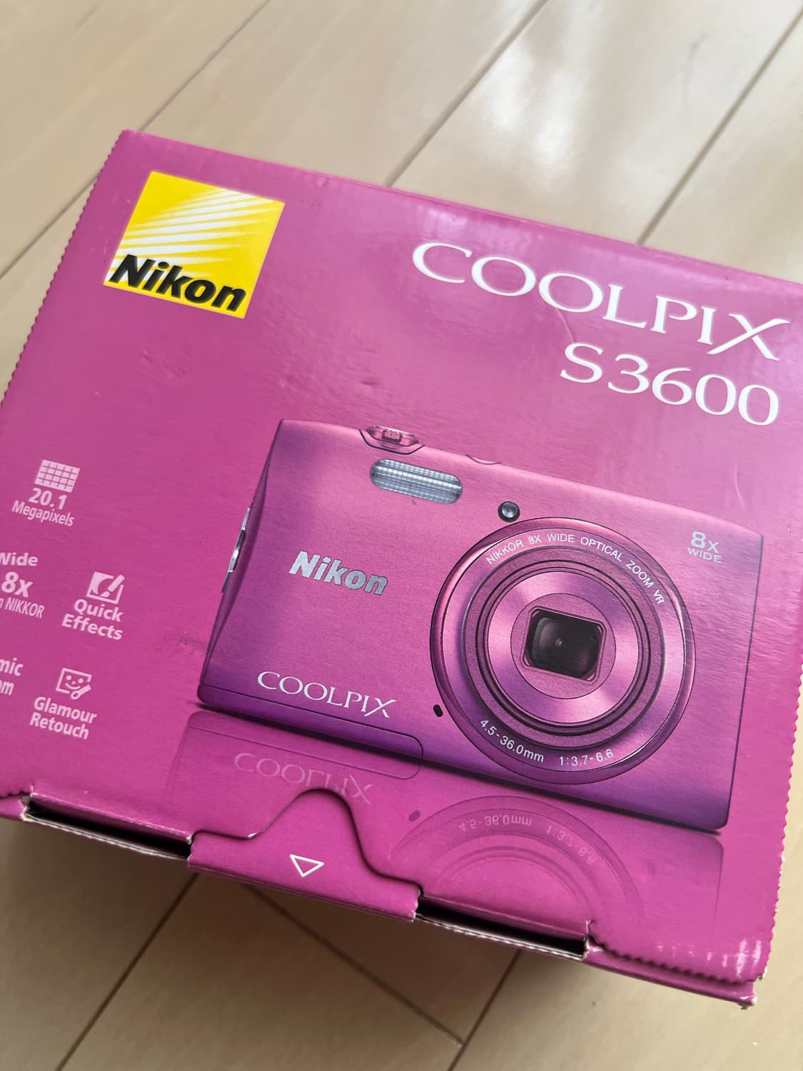 에스파 윈터 디카 // 니콘 쿨픽스 s3600 초민트급 풀박스 상품이미지1